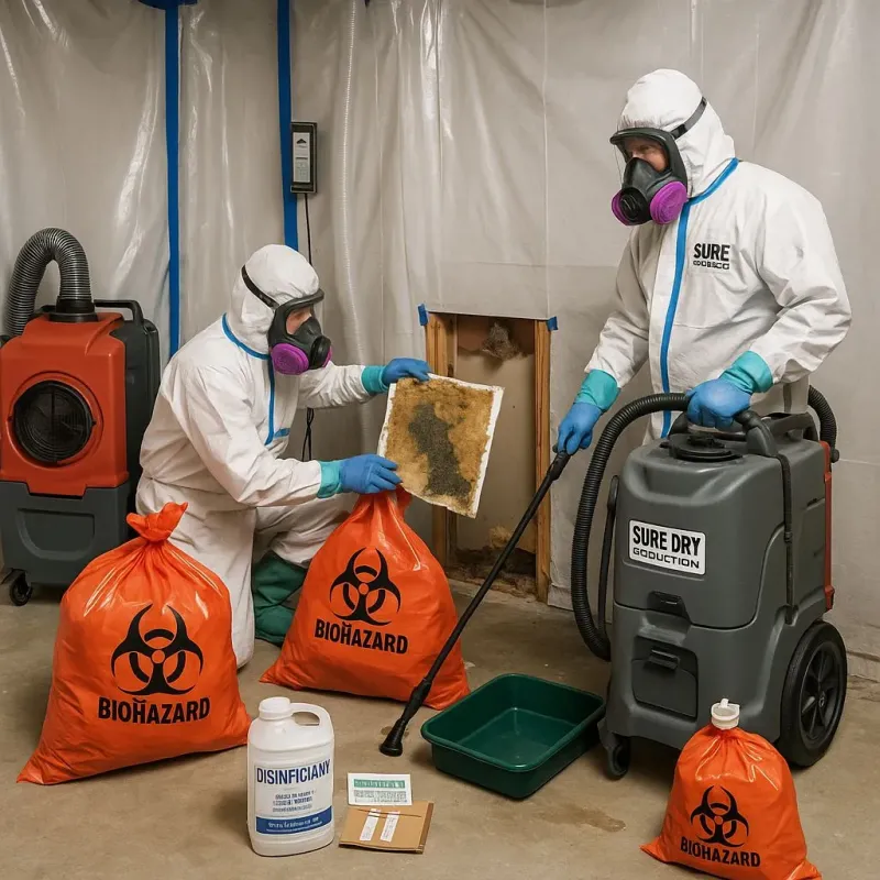 Contaminated Water Handling Protocols process in Concord, AL