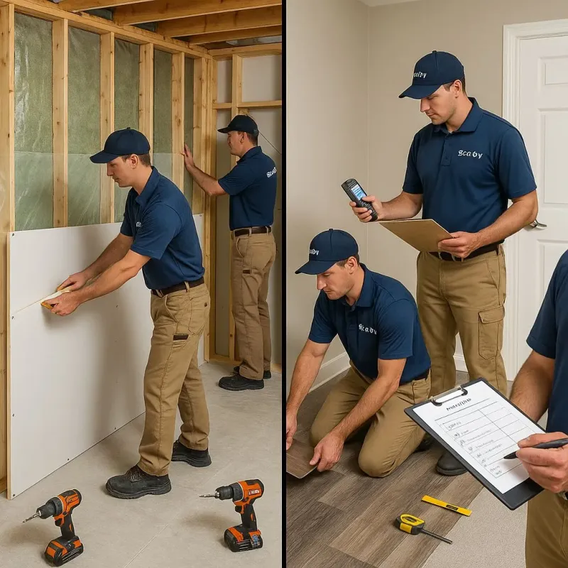 Repairs and Reconstruction process in Concord, AL