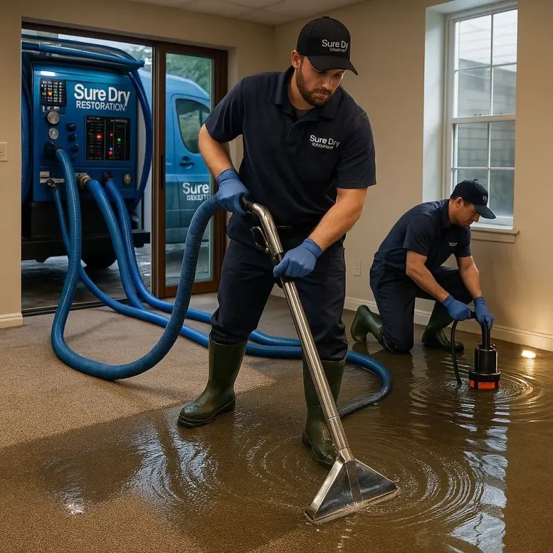 Water Extraction and Removal process in Concord, AL